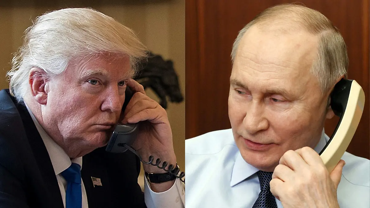 Llamada de Putin y Trump